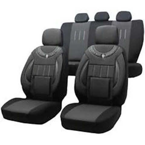 Seat Toledo Oto Koltuk Kılıfı Füme - Siyah (Karışık)