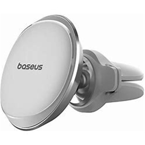 Baseus Air Vent Magnetic Araç İçi Telefon Tutucu - Gümüş
