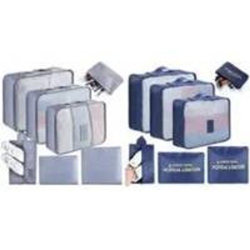 Aiqinu Koffer Organizer Set 7-Teilige Wasserfester Packwürfel Kofferorganizer & Koffer Organizer Set 7-Teilige Wasserfester Packwürfel Kofferorganizer Packtaschen Set Packing