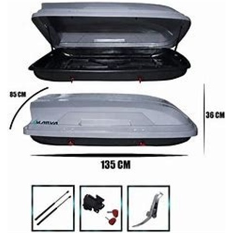 Port Bagaj 370 Litre Gri Toredo