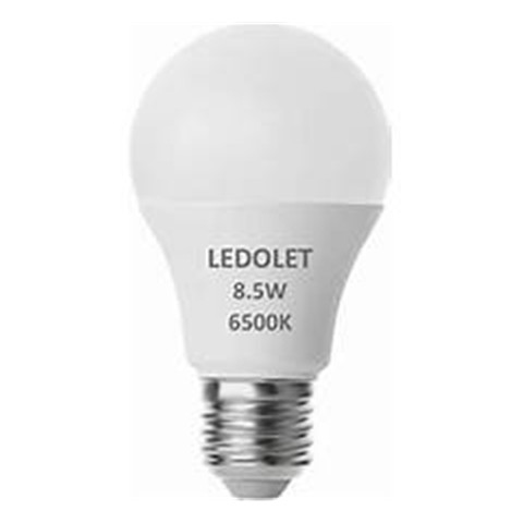 Ledolet 8.5W E27 Led Ampul Beyaz Işık - 6500K