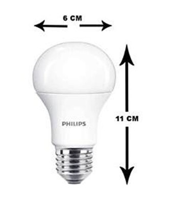 Philips 8W (60W) Led Ampul Beyaz 6500K E27 Duy