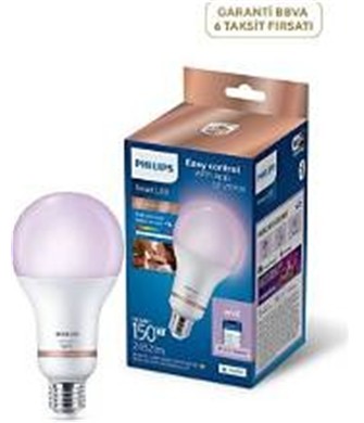 Philips Smart Lighting A80 E27 150W Eşdeğer Rgb Led Ampul Çok Renkli