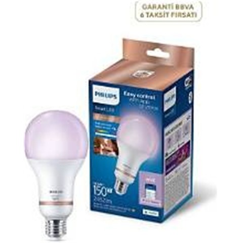 Philips Smart Lighting A80 E27 150W Eşdeğer Rgb Led Ampul Çok Renkli
