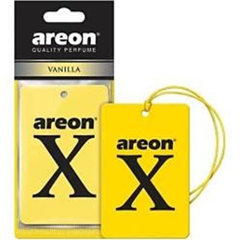 Areon X Vanilla Oto Araç Kokusu Sarı